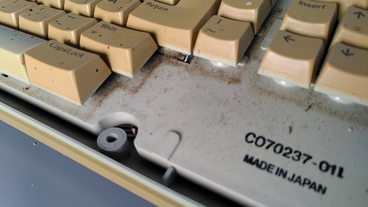 Pretty dirty keyboard